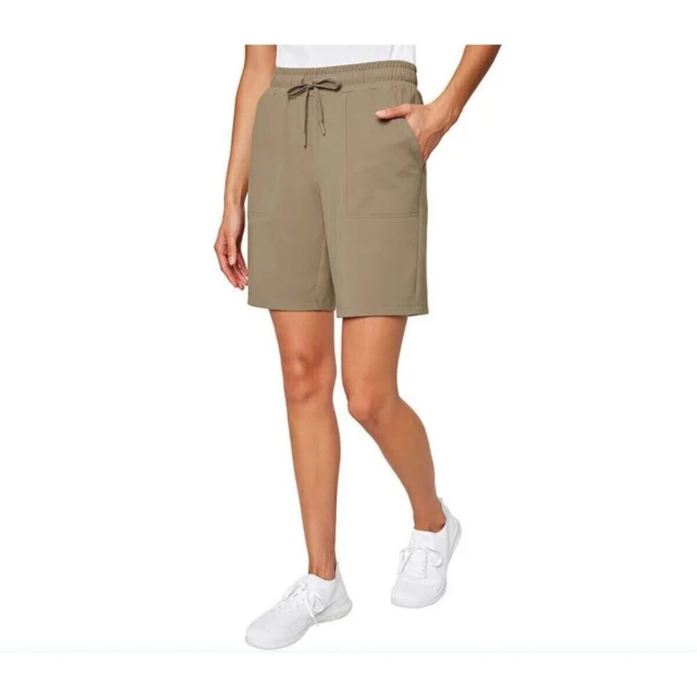 Mondetta Women's Active Performance Bermuda Shorts  Sz S